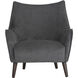 Sorrel Polo Club Kohl Grey / Abbington Black Lounge Chair
